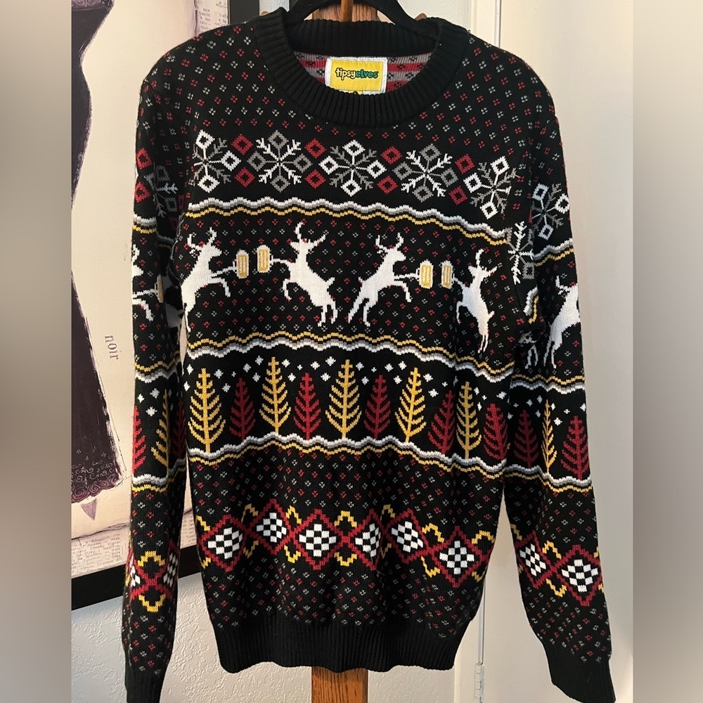 Tipsy elves Christmas sweater